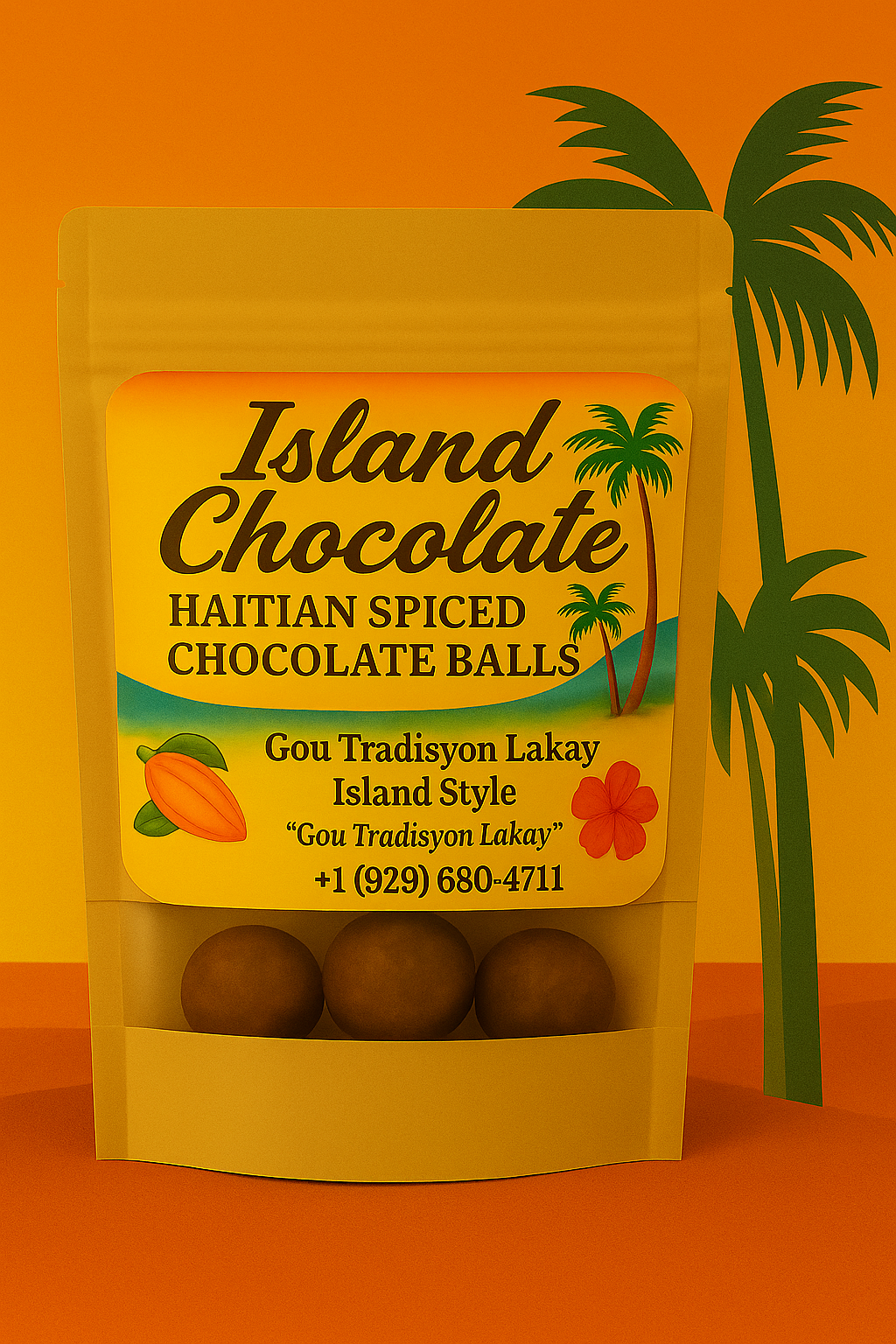 Island Chocolate – Haitian Spiced Chocolate Balls 🍫🌴